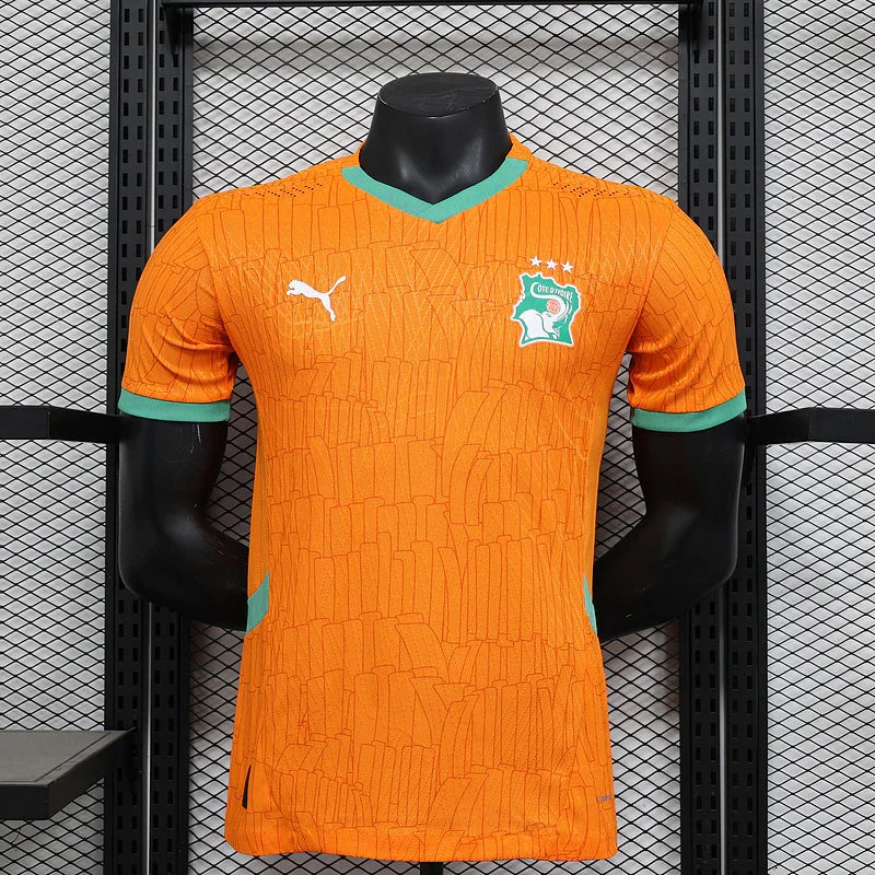 Elfenbeinküste Heimtrikot Orange CAN 2025-26