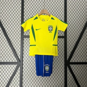 Kindertrikot Brasilien Retro 2002