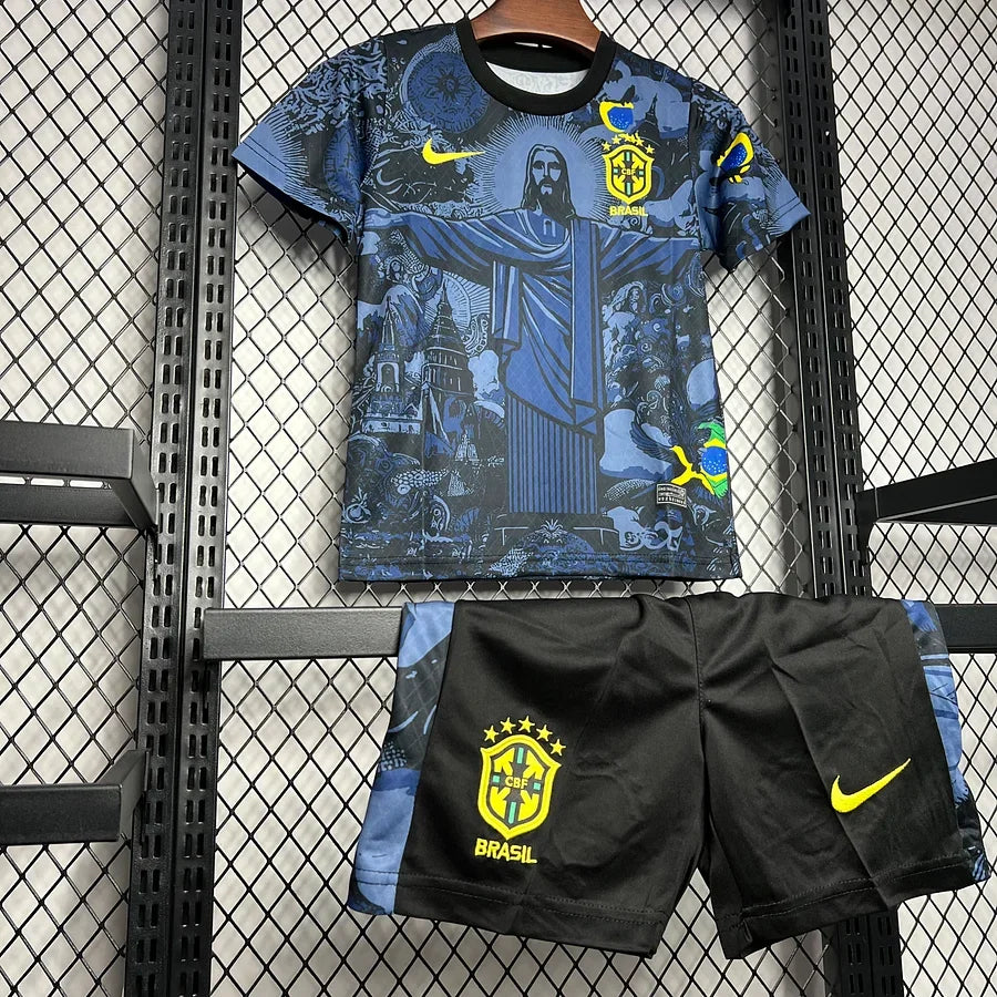 Brasilien Heimtrikot Kinder 2024-2025
