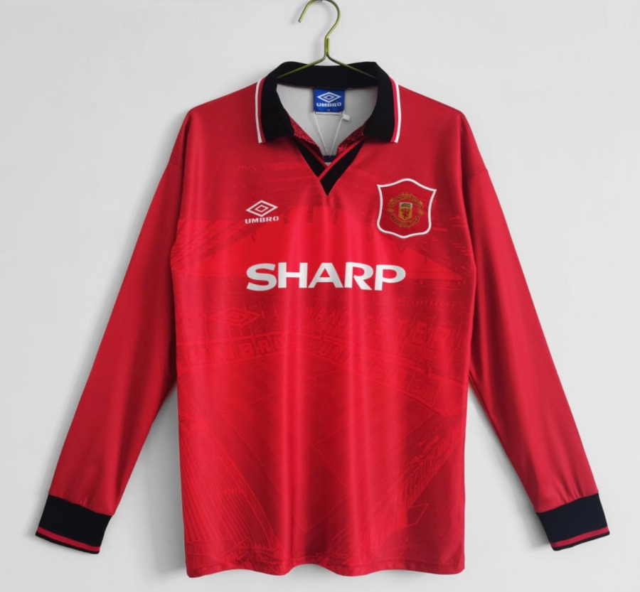 Manchester United Trikot 1994/95 Heim Langarm