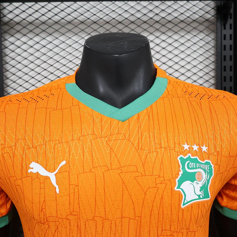 Elfenbeinküste Heimtrikot Orange CAN 2025-26