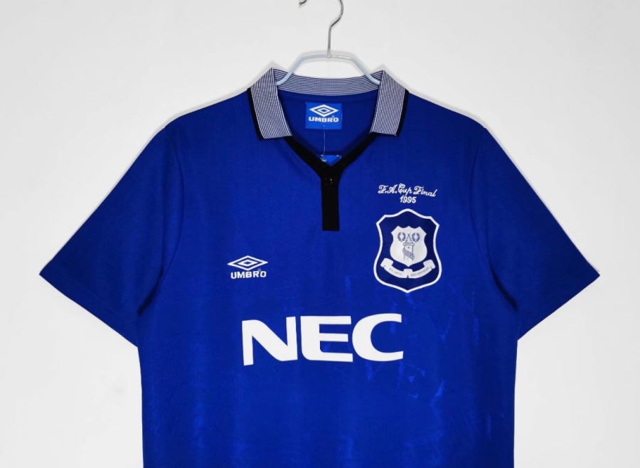 Everton Heimtrikot 1995/96