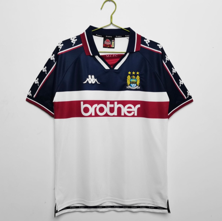 Manchester City Auswärtstrikot 1997/98