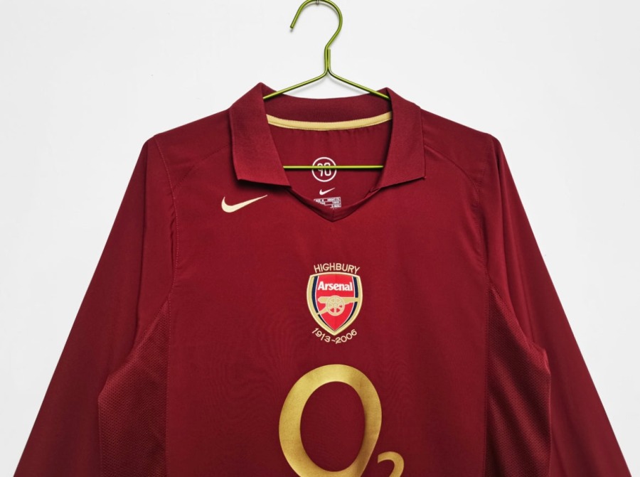 Arsenal Trikot 2005/06 Heim Langarm