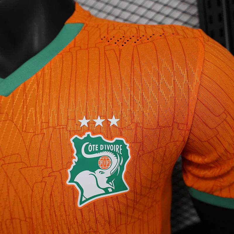 Elfenbeinküste Heimtrikot Orange CAN 2025-26