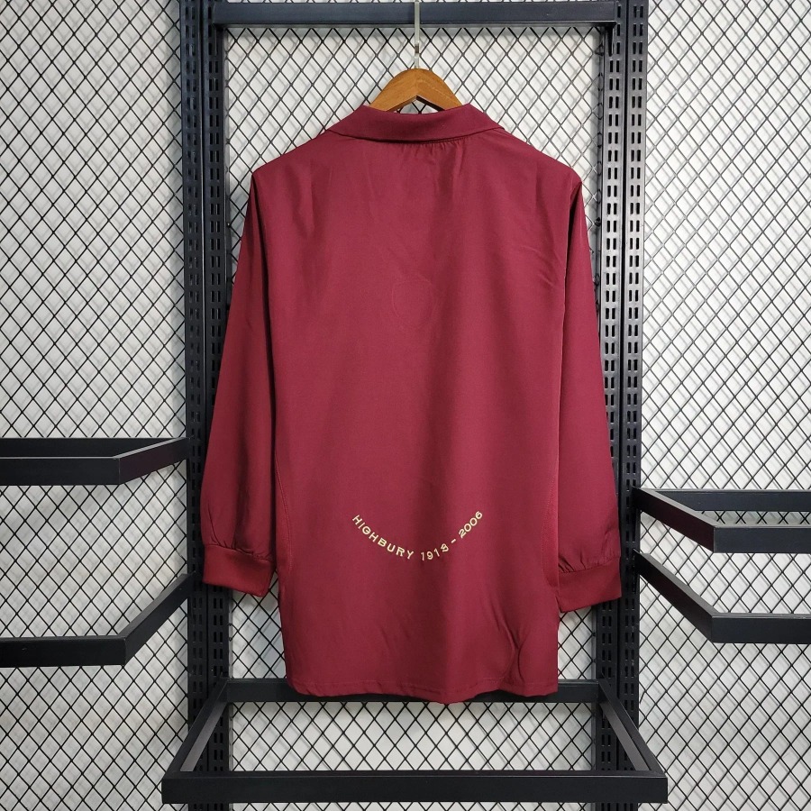 Arsenal Retro Trikot Langarm 2005/06