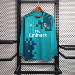 Real Madrid Trikot 2017-2018 Lange Ärmel Retro