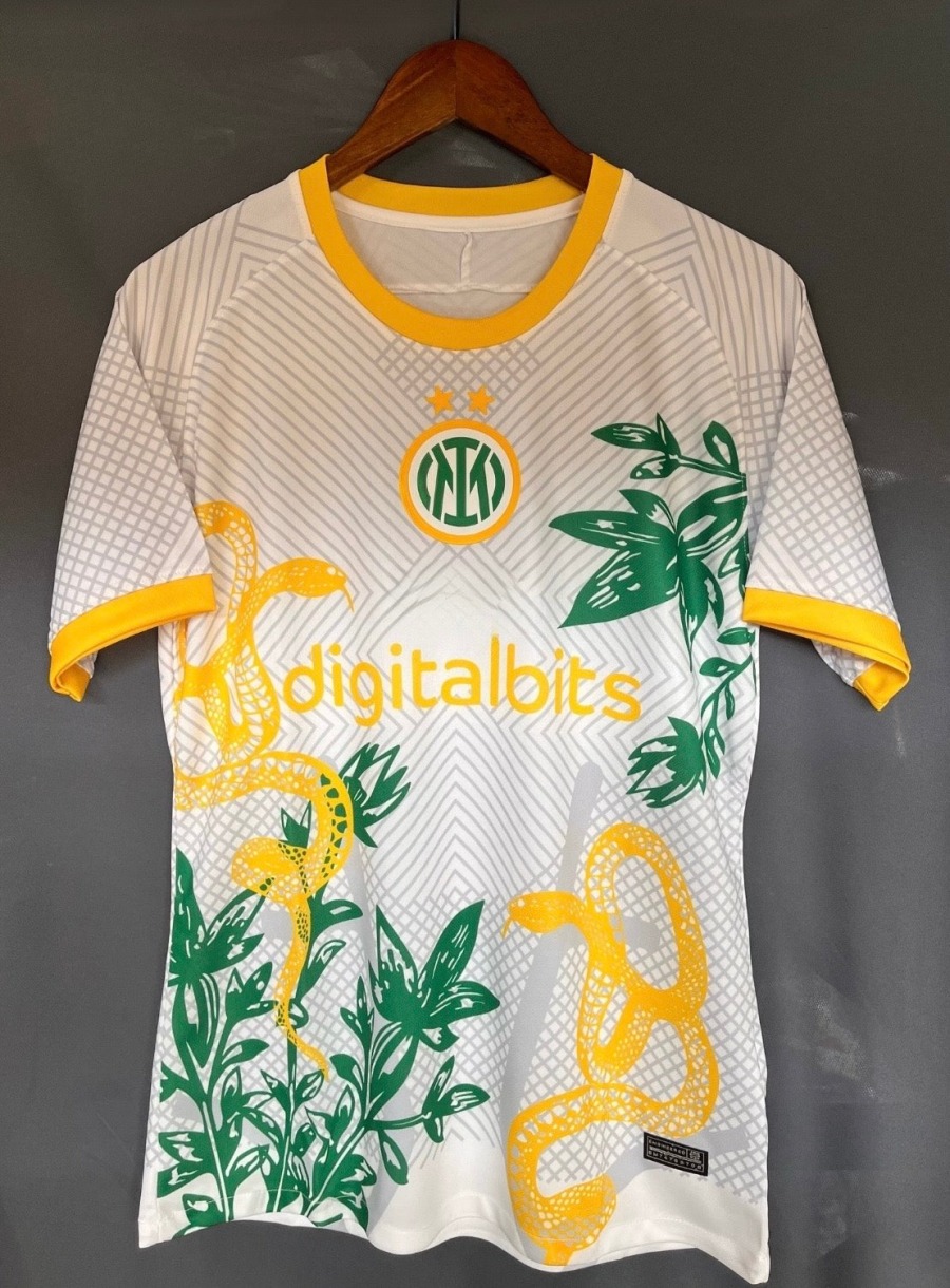 Inter Mailand 24/25 Weiß Spezial Serpent Trikot