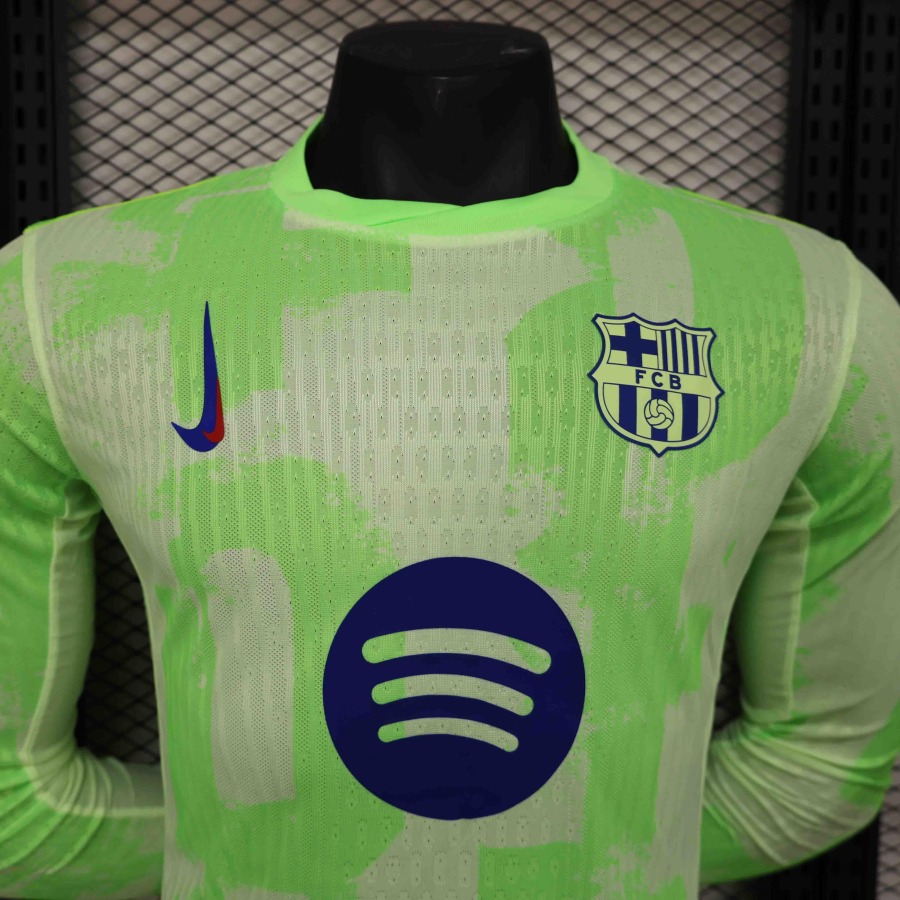 Barcelona Trikot Langarm 2024-25