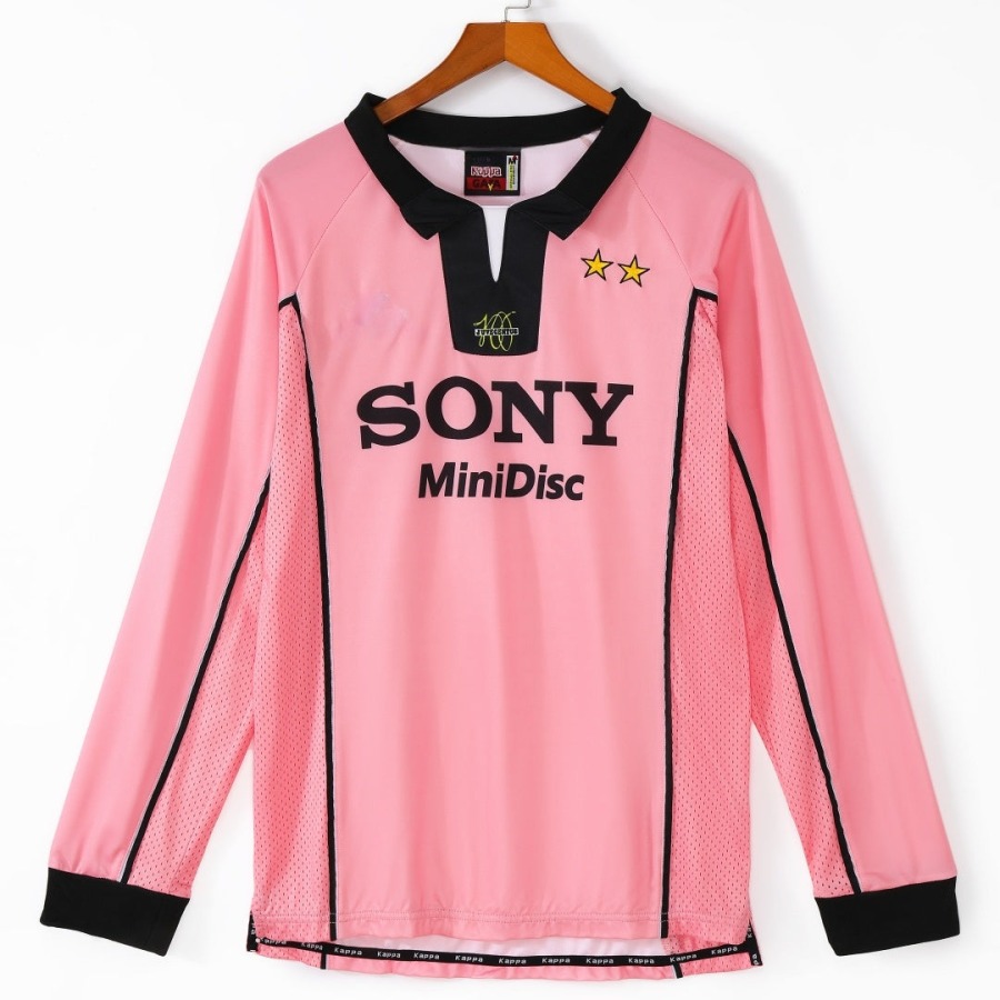 Juventus Auswärtstrikot 1997-1998 Langarm Retro