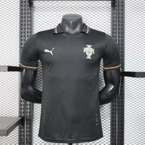 Portugal Trikot 2025/26 Player Edition Schwarz