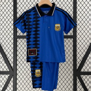 Argentinien Heimtrikot 2005-2006 Kinder Retro