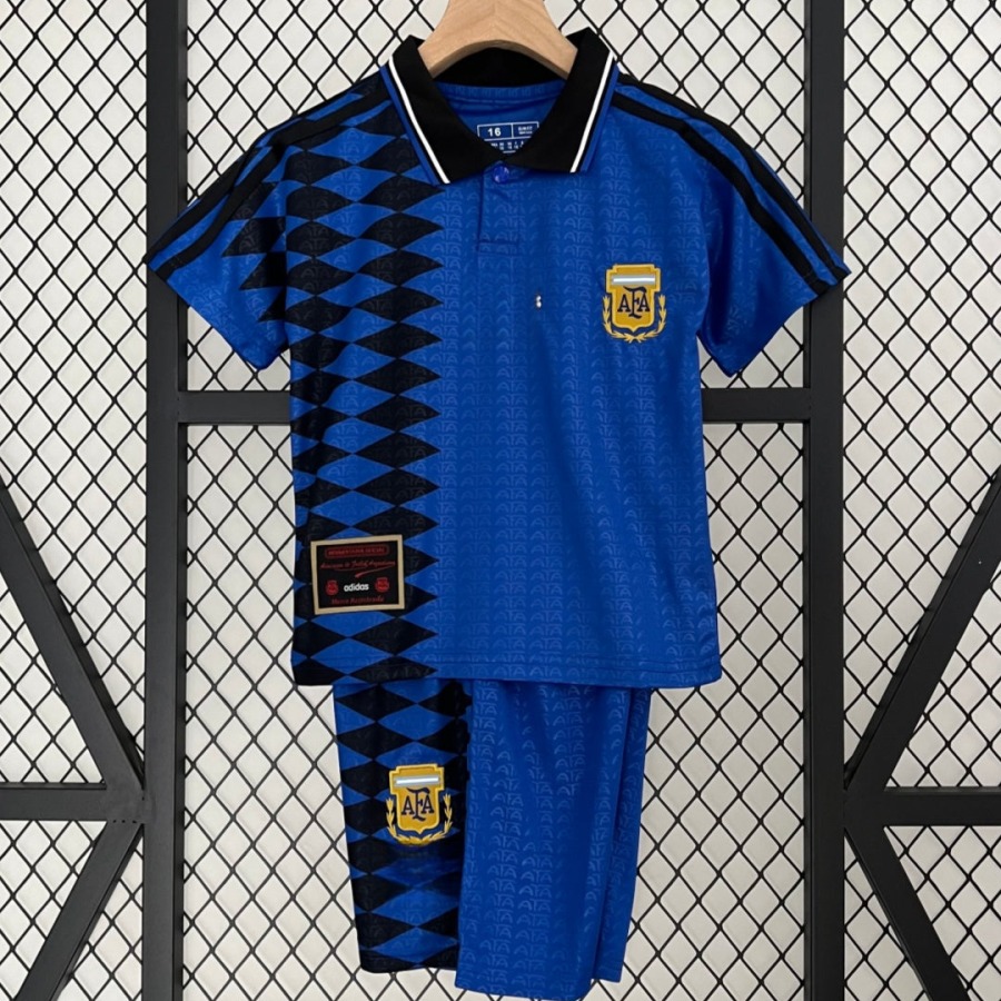 Argentinien Heimtrikot 2005-2006 Kinder Retro