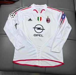 Trikot AC Milan 2004/05 Auswärts Langarm