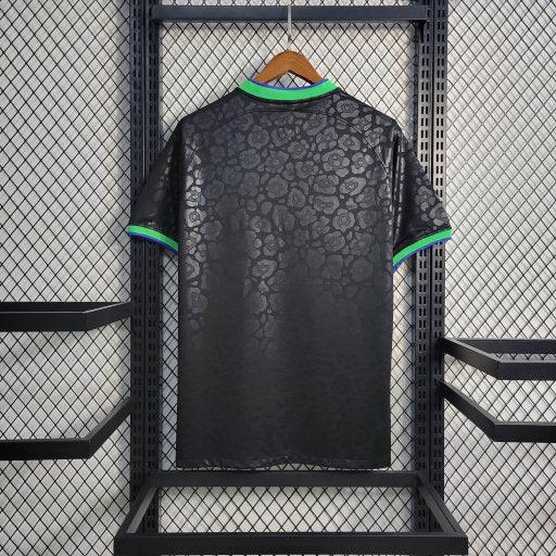 Brasilien Trikot 22/23 Leopard Schwarz