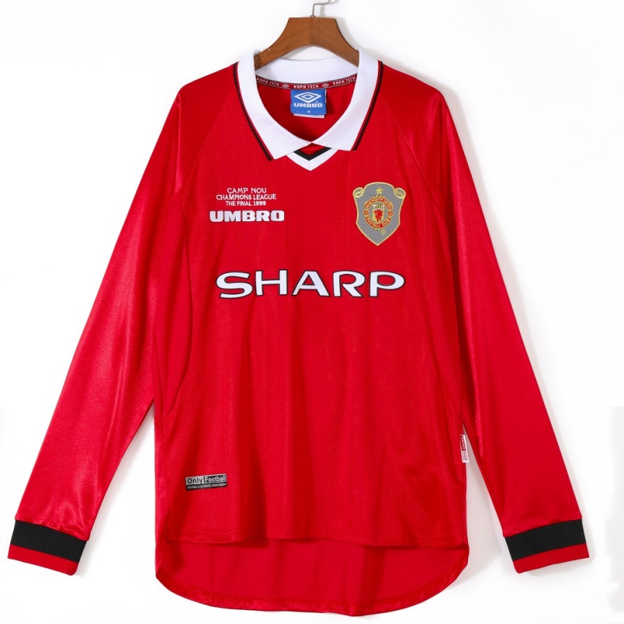 Manchester United Trikot Heim 1999-2000 Langarm