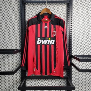 AC Milan Retro Trikot 2007-2008 Langarm