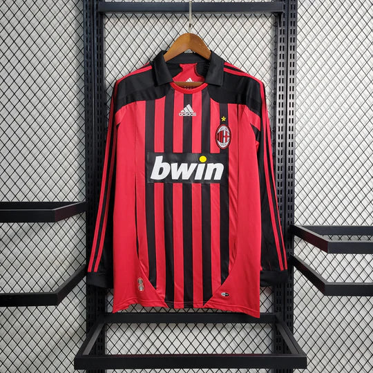 AC Milan Retro Trikot 2007-2008 Langarm