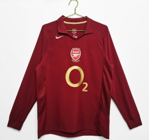 Arsenal Trikot 2005/06 Heim Langarm