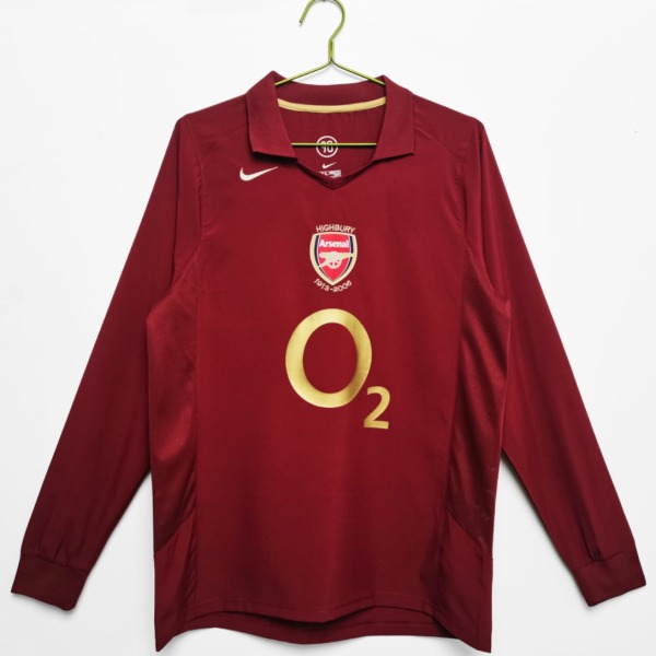 Arsenal Trikot 2005/06 Heim Langarm