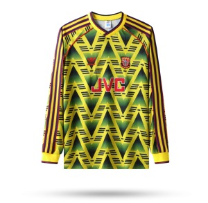 Arsenal Trikot 1992/93 Auswärts Langarm