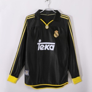 Real Madrid Auswärtstrikot 1999-2001 Langarm