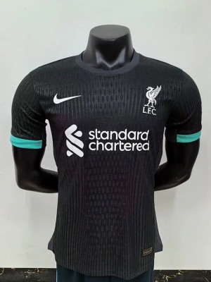 Liverpool Auswärtstrikot 2023-2024 Schwarz Player
