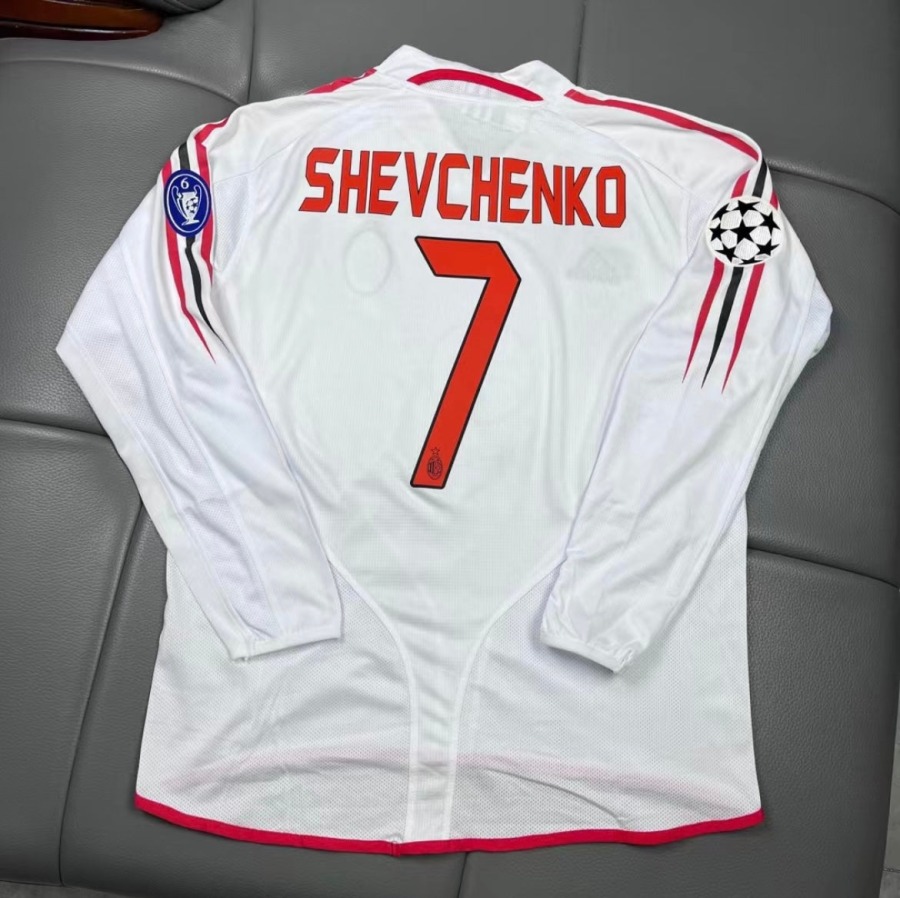 Trikot AC Milan 2004/05 Auswärts Langarm