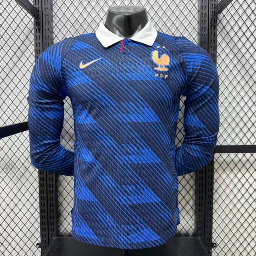 Frankreich Trikot 2026 Heim Langarm