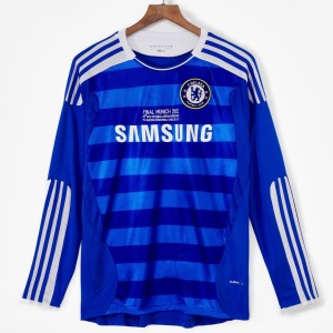 Chelsea Heimtrikot 2011-2012 Retro Langarm