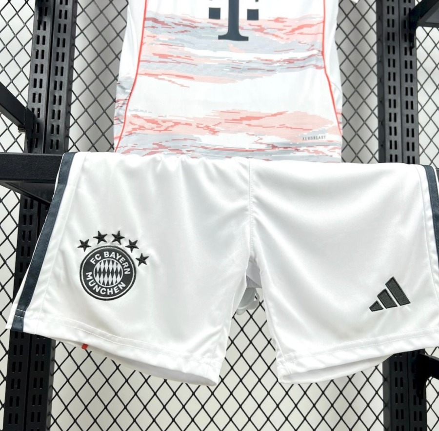 FC Bayern München Auswärtstrikot 2025/26 Kinder