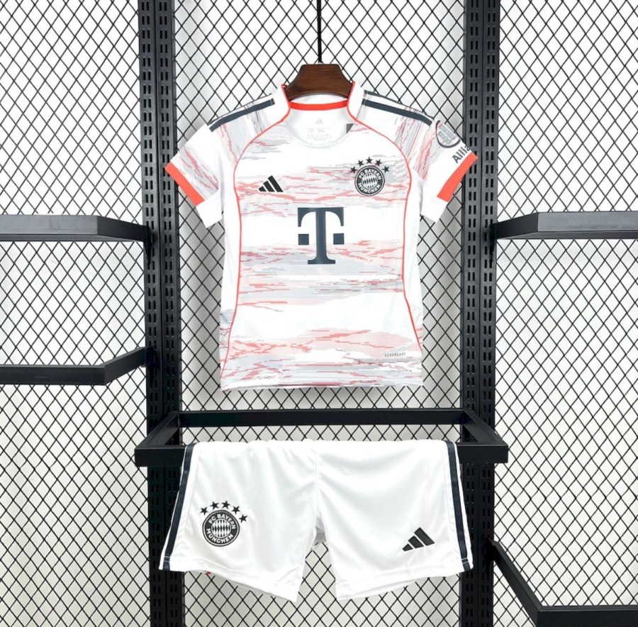 FC Bayern München Auswärtstrikot 2025/26 Kinder