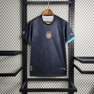 Argentinien Trikot 2023-24 La Pulga Schwarz Sonderausgabe