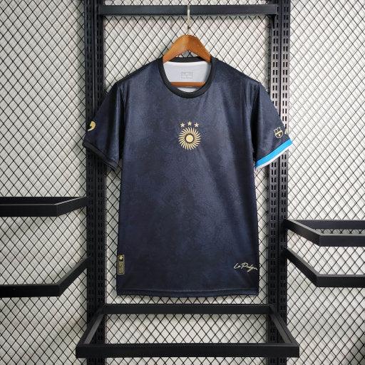 Argentinien Trikot 2023-24 La Pulga Schwarz Sonderausgabe