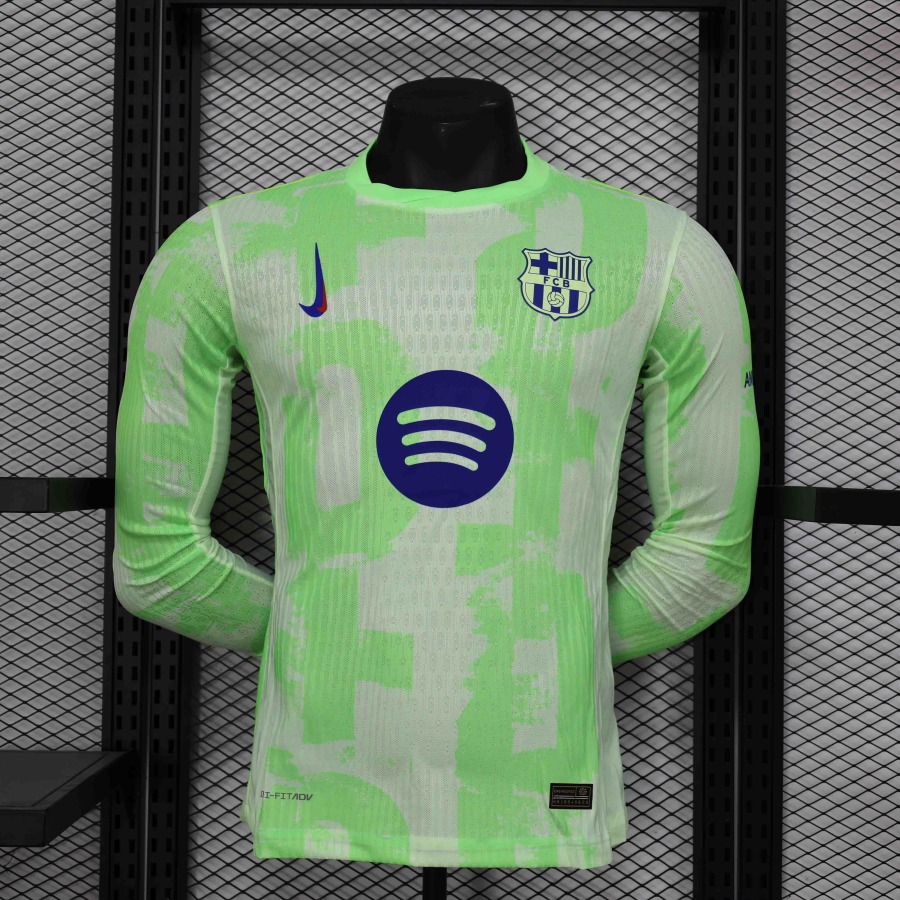 Barcelona Trikot Langarm 2024-25