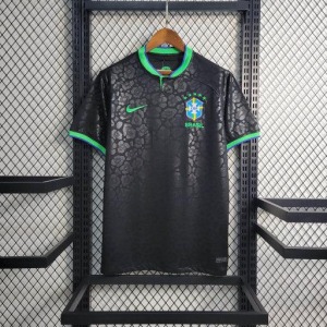 Brasilien Trikot 22/23 Leopard Schwarz