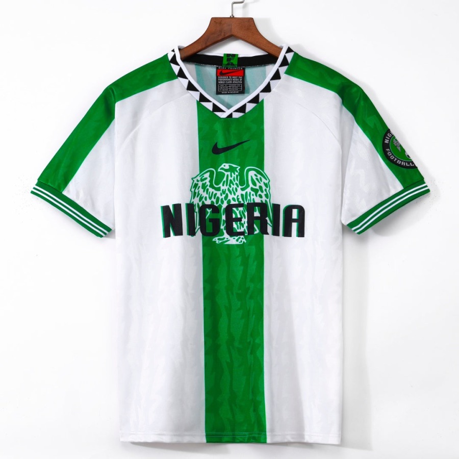 Nigeria Auswärtstrikot 1996 Retro