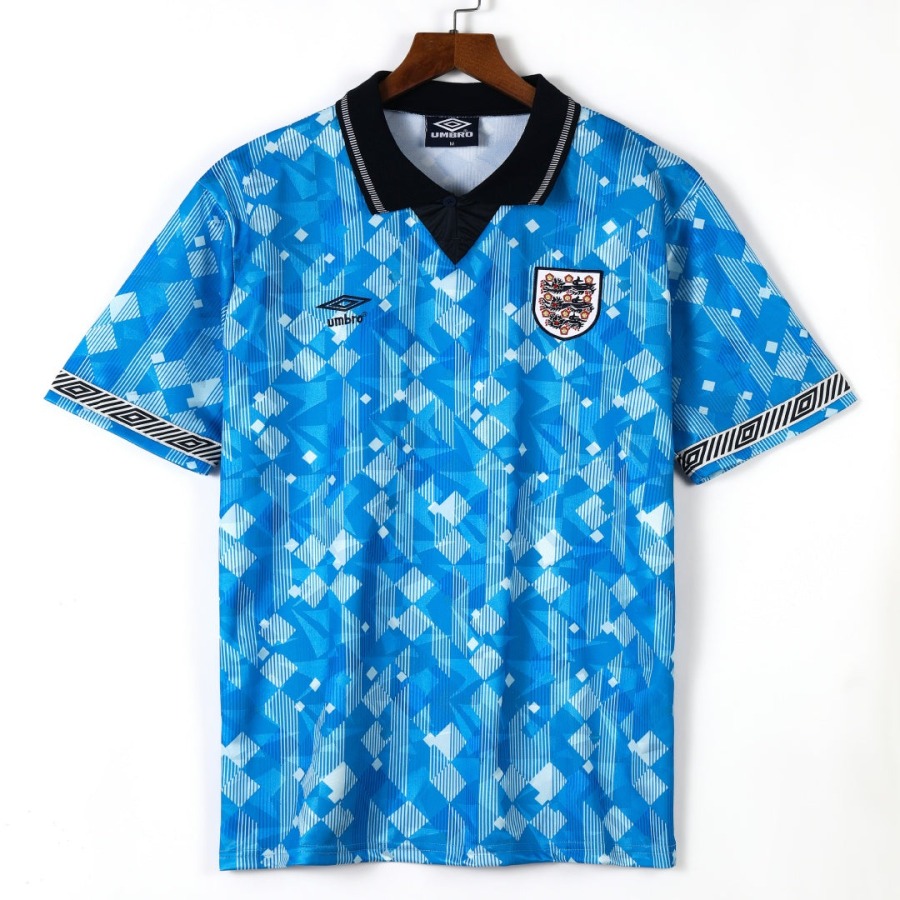 England Third 1990 Retro Trikot