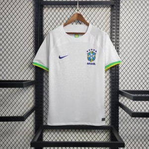 Trikot Brasilien 2022-23 Leopard Weiß