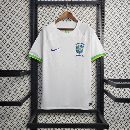 Trikot Brasilien 2022-23 Leopard Weiß