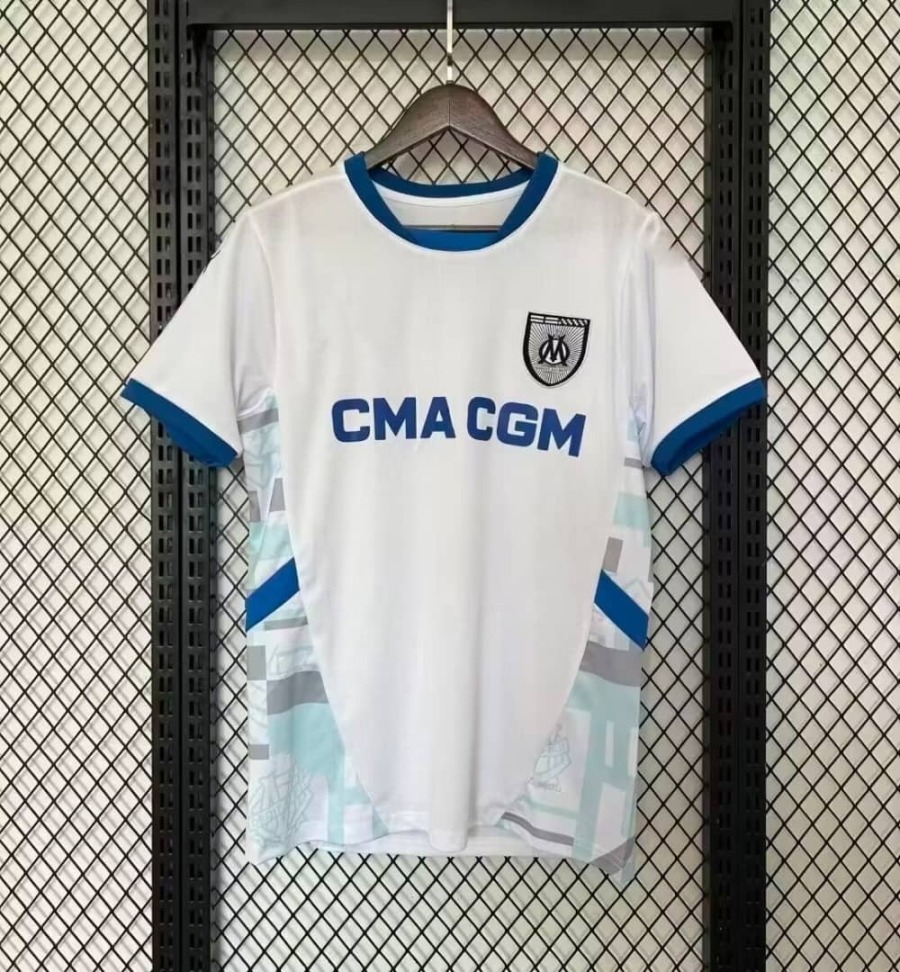 Trikot OM 24/25 Weiß - Olympique Marseille