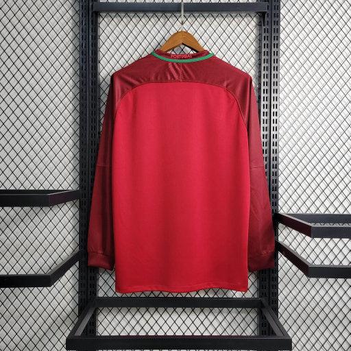 Portugal Retro 2016 Trikot Langarm