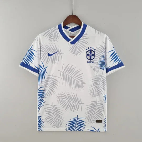 Brasilien 2022 Sonderedition Trikot Weiß Blau