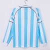 Argentinien Heimtrikot 1998 Retro Langarm
