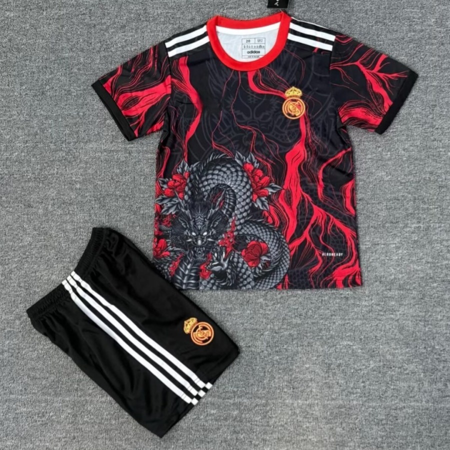 Real Madrid Trikot 25/26 Kinder Rot Spezial