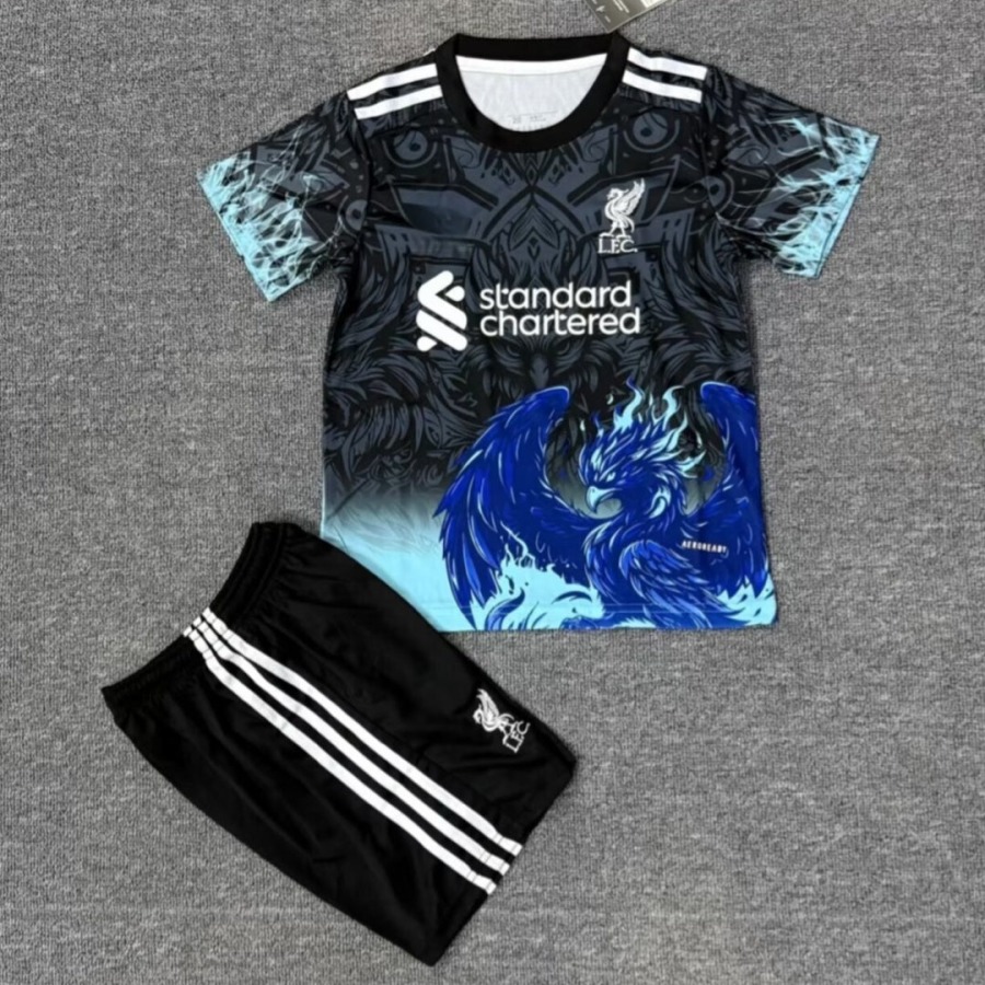 Liverpool Trikot Kinder 2025/26 Blau Premium