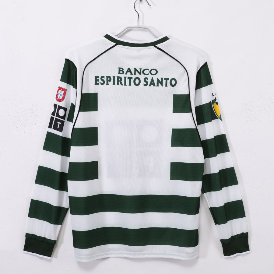 Sporting CP Heimtrikot 2001-2003 Langarm