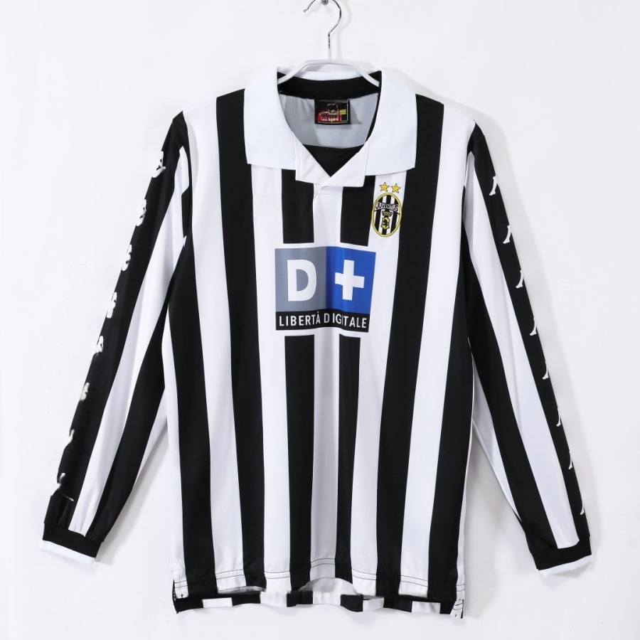Juventus Heimtrikot 1999-2000 Retro Langarm