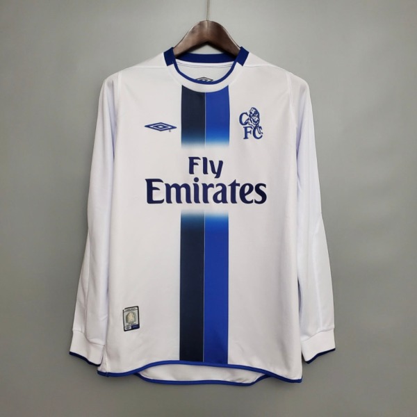 Chelsea Auswärtstrikot Langarm 2003/04
