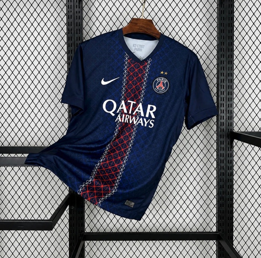 PSG Heimtrikot 2025/26 Zwei Sterne